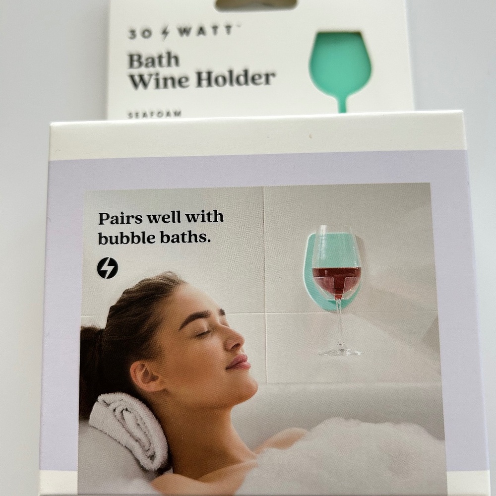 NWTBath wine holder